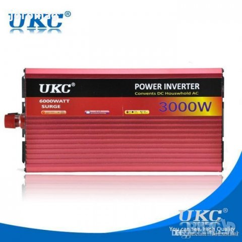 Инвертор за камион UKC 3000W 24V, снимка 1 - Друга електроника - 26543810