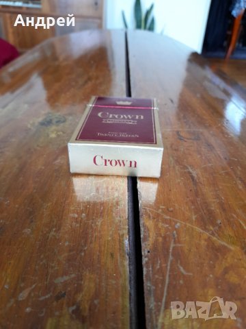 Стара кутия от цигари Crown, снимка 5 - Други ценни предмети - 33221172