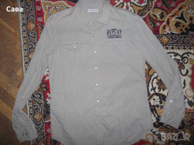 Риза и жилетка REPLAY, DIESEL   мъжки,Л, снимка 3 - Ризи - 26819887