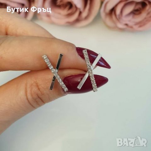 Обеци х, снимка 2 - Обеци - 27996388