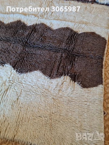 Китеник от естествена овча вълна за спалня., снимка 4 - Покривки за легло - 51931287