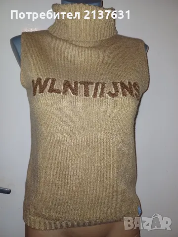 ДАМСКО ПОЛО без Ръкав  - Размер  S / М , снимка 1