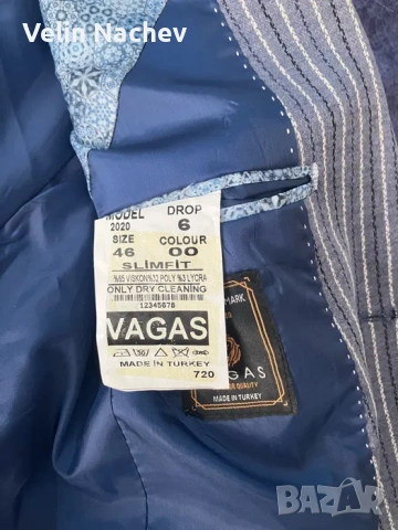 Мъжко сако Vagas, снимка 3 - Сака - 53275736