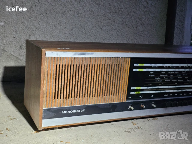Старо радио Мелодия 22, снимка 5 - Радиокасетофони, транзистори - 50553289