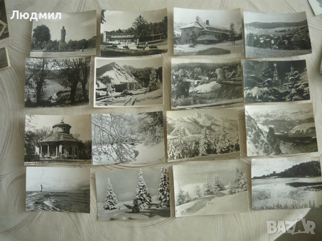 Стари черно-бели картички от Европа, снимка 7 - Антикварни и старинни предмети - 43485617