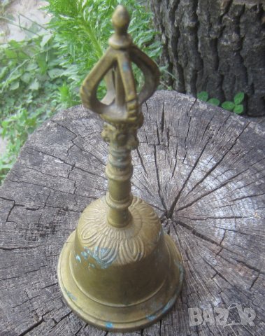 Ваджра – символ на несъкрушимата сила, камбана месинг метал бронз бронз, снимка 7 - Други ценни предмети - 33341894