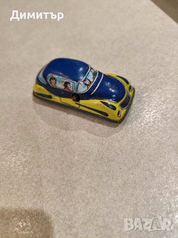 стара ламаринена количка, снимка 2 - Колекции - 52259286