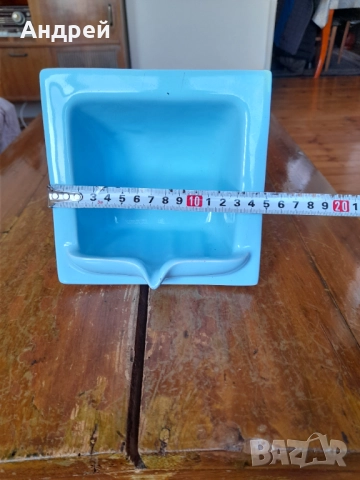 Стара фаянсова сапунерка #5, снимка 8 - Други ценни предмети - 51954002