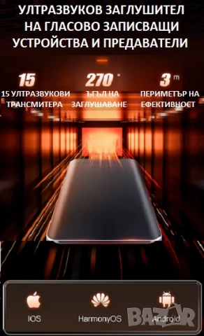  ЗАГЛУШИТЕЛИ на Шпионски Подслушватели, снимка 5 - Други - 52501693