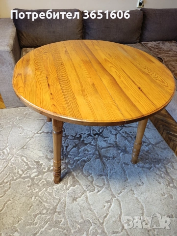 Трапезна чамова маса 