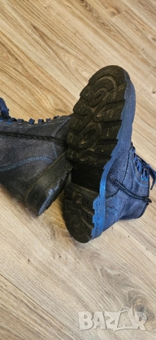Тъмно сини боти, номер 38, снимка 9 - Дамски боти - 51786554