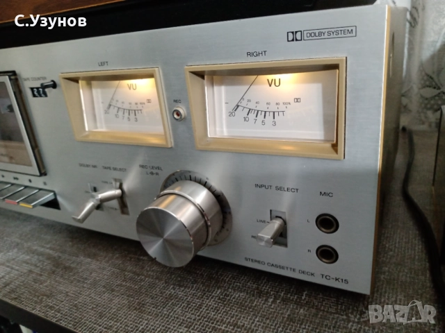 Sony  TC-117, TC-K15 - дек, снимка 2 - Декове - 52393022
