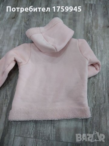 Розово палтенце/кожухче, снимка 3 - Бебешки якета и елеци - 35508722