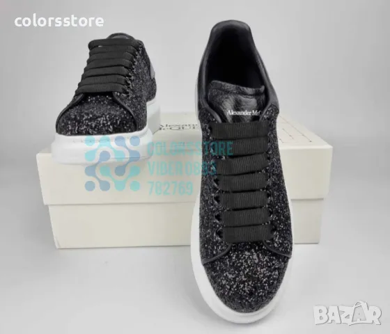 Брокатени кецове  Alexander McQueen 100T, снимка 2 - Кецове - 43170891