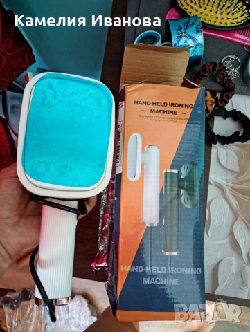 Страхотен модел ютия за гладене с USB зареждане 