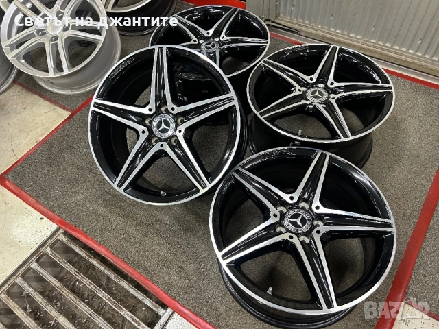 Джанти 18 Цола Mercedes E Klass W213 AMG Original , снимка 4 - Гуми и джанти - 53266207