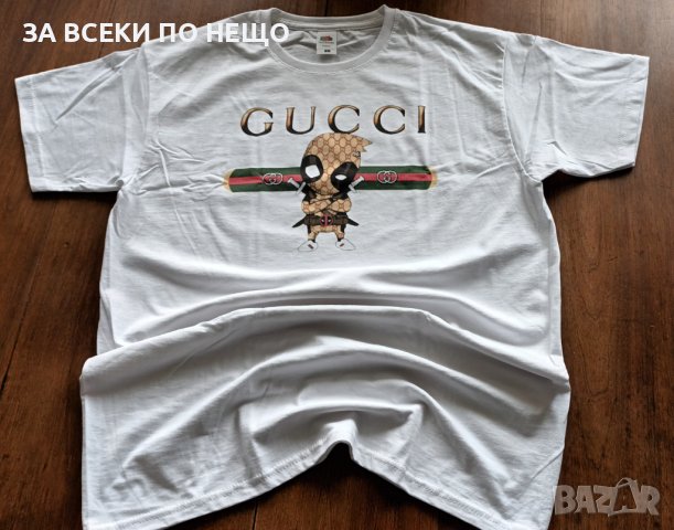  ТЕНИСКА ГУЧИ /РЕПЛИКА/ - ПРИКАЗНА, снимка 2 - Тениски - 40664805