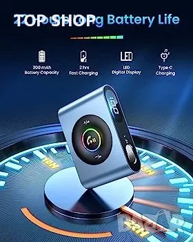 Bluetooth 5.3 AUX адаптер за кола, снимка 3 - Друга електроника - 48732197