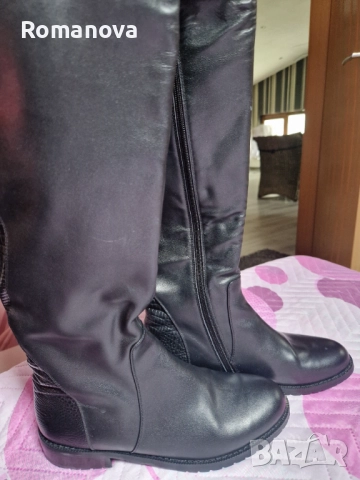 Чизми от  естествена кожа, снимка 5 - Дамски ботуши - 52662711