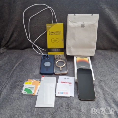 Iphone 14 Pro Gold 256gb, снимка 9 - Apple iPhone - 52813057