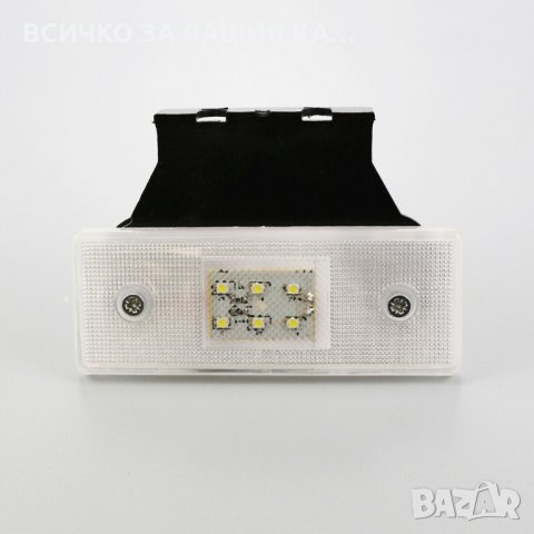 Диодни LED Лед габарити светлини с 6 диода 12-24V , БЕЛИ 