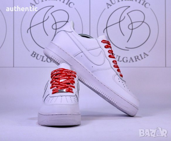Nike Air Force 1 Supreme Мъжки Дамски Маратонки, снимка 9 - Маратонки - 34960978