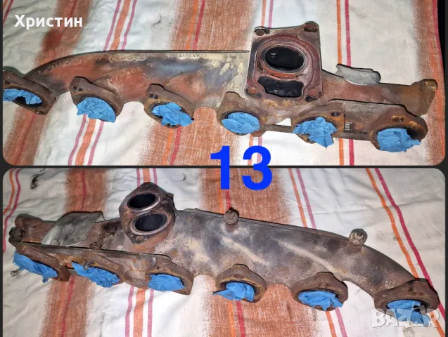 Двигател BMW X5 40D N57D30B 313 к.с. - Изпускателен колектор