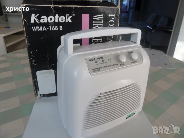 Kaotek WMA-168 B устройство с вграден усилвател и микрофон ново