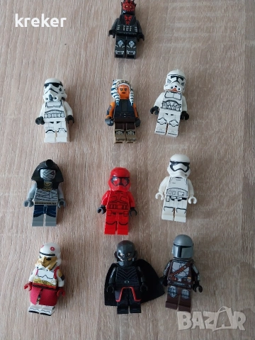 star wors lego фигурки 
