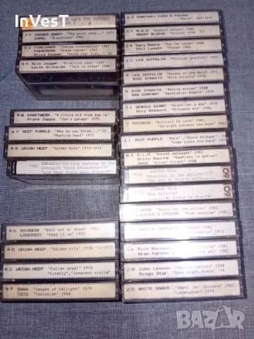 Аудио касети с рок музика, снимка 3 - Аудио касети - 53174134