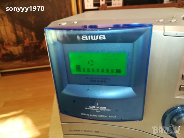 AIWA CX-G4EZ ВНОС SWISS 2712231551, снимка 2 - Аудиосистеми - 43559975