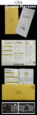 AITERNITY сребърно солитер колие с диамант мойсанит (сертификат), снимка 7 - Колиета, медальони, синджири - 53132597