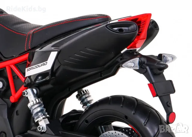 Aprilia 12V - Детски акумулаторен мотор, Черен, EVA гуми, снимка 13 - Детски велосипеди, триколки и коли - 50428322