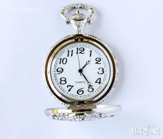 НОВ ДЖОБЕН ЧАСОВНИК. ДЖОБНИ ЧАСОВНИЦИ С ВЕРИЖКА КЮСТЕК.POCKET WATCH.DJOBEN DZHOBEN CHASOVNIK, снимка 12 - Джобни - 20926069