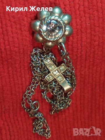 СРЕБЪРНО КРЪСТЧЕ и МЕДАЛЬОН с ЦИРКОНИ и СРЕБЪРНА ВЕРИЖКА СРЕБРО 925 ФИНО БИЖУ КОЛИЕ 25905, снимка 17 - Колиета, медальони, синджири - 35719226