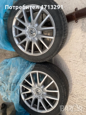 Фолксваген 17 5х112 57.1, снимка 4 - Гуми и джанти - 53149473
