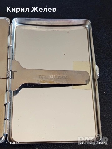 Калъф за цигари с вградена бутилка за алкохол наричан ХИП ФЛЯГА за КОЛЕКЦИЯ 50468, снимка 5 - Други ценни предмети - 51822264