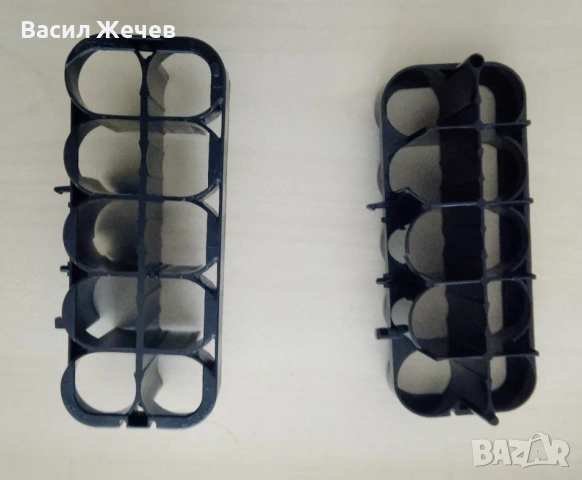 Държач за 10 бр. батерии 18650 (10-slot)