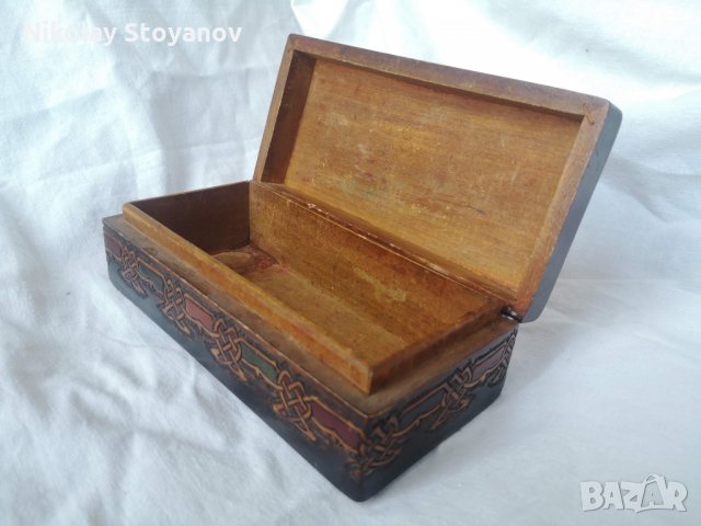 Дървена кутийка - Ръчна изработка, снимка 3 - Декорация за дома - 28609109
