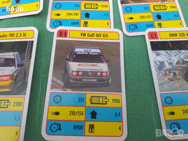 Карти RALLYE TOP ASS - 30755 / 1994г, снимка 5 - Карти за игра - 32413697