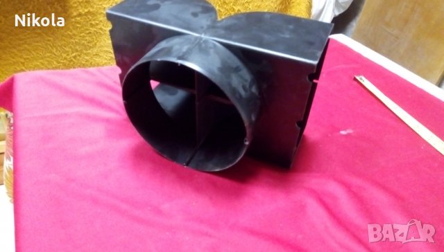 Разклонител за въздуховод от PVC - T образен за аспиратор, абсорбатор Zanussi, снимка 16 - Абсорбатори - 32213253