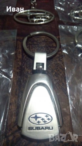 Пет модела качественни метални хромирани ключодържател Субару Subaru, снимка 13 - Аксесоари и консумативи - 28392839