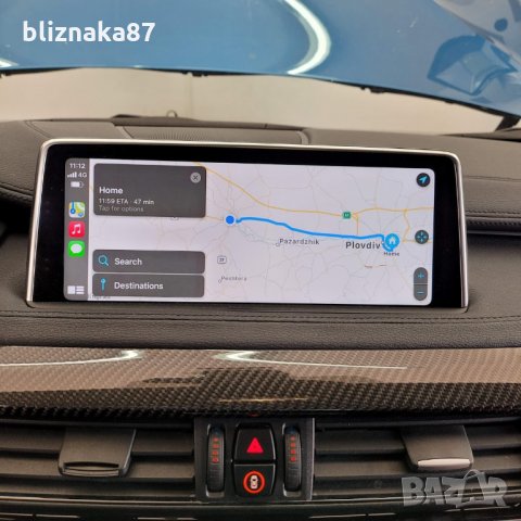 БМВ Безжичен Android Auto BMW F01 F02 F07 F10 F11 F12 F15 F16 F30 E60 E90 E70 X3 X5 X6, снимка 10 - Аксесоари и консумативи - 27341398