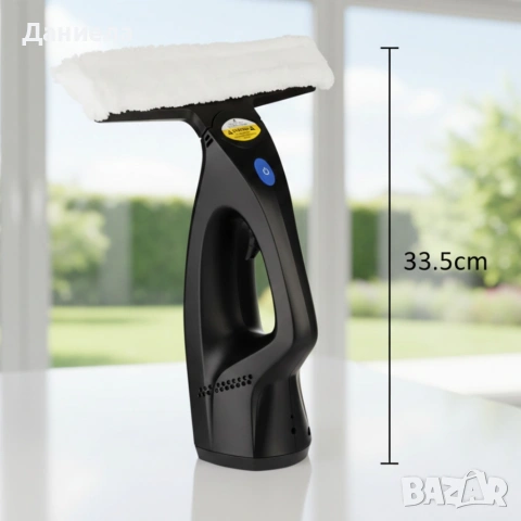 Прахосмукачка за прозорци OSSTOOLS 3 в 1 – Безжично почистване без капки и мокри следи, снимка 3 - Прахосмукачки - 53238008