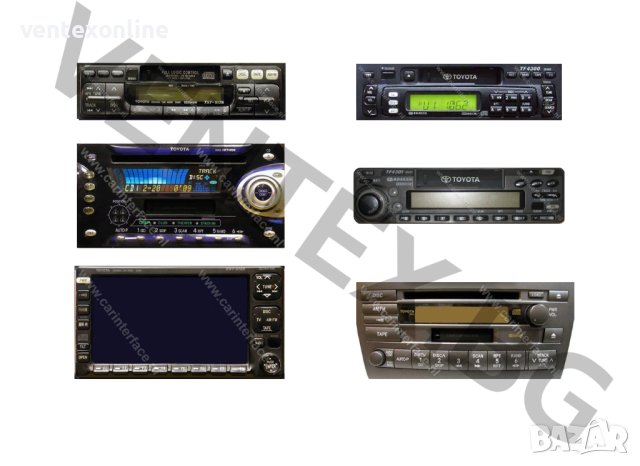 WEFA Дигитален чейнджър за Toyota от 1994 до 2005 + Bluetooth USB AUX, снимка 5 - Аксесоари и консумативи - 43800555