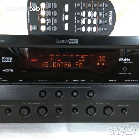 ⭐⭐⭐YAMAHA RX-V363⭐⭐⭐ Качествен AV ресивър с HDMI , 5 х 100 вата , дистанционно, снимка 3 - Ресийвъри, усилватели, смесителни пултове - 51084891