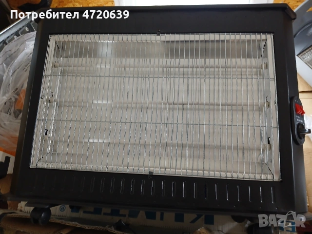 Кварцова печка Kumtel 2800W, снимка 2 - Отоплителни печки - 53412888