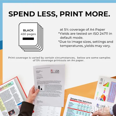 Penguin 303XL Черна или цветна касета с мастило съвместим с HP ENVY Photo 6234 6220 7134 TANGO X/100, снимка 5 - Консумативи за принтери - 49866256