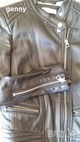 Намалена цена!Кожено яке H&M , 32 размер/ХС, отлично , снимка 5 - Якета - 37957051