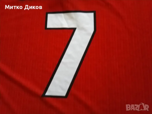 Манчестър Юнайтед ретро реплика на тениска от 1995г.№7 Ерик Кантона размер ХЛ, снимка 10 - Футбол - 48104017